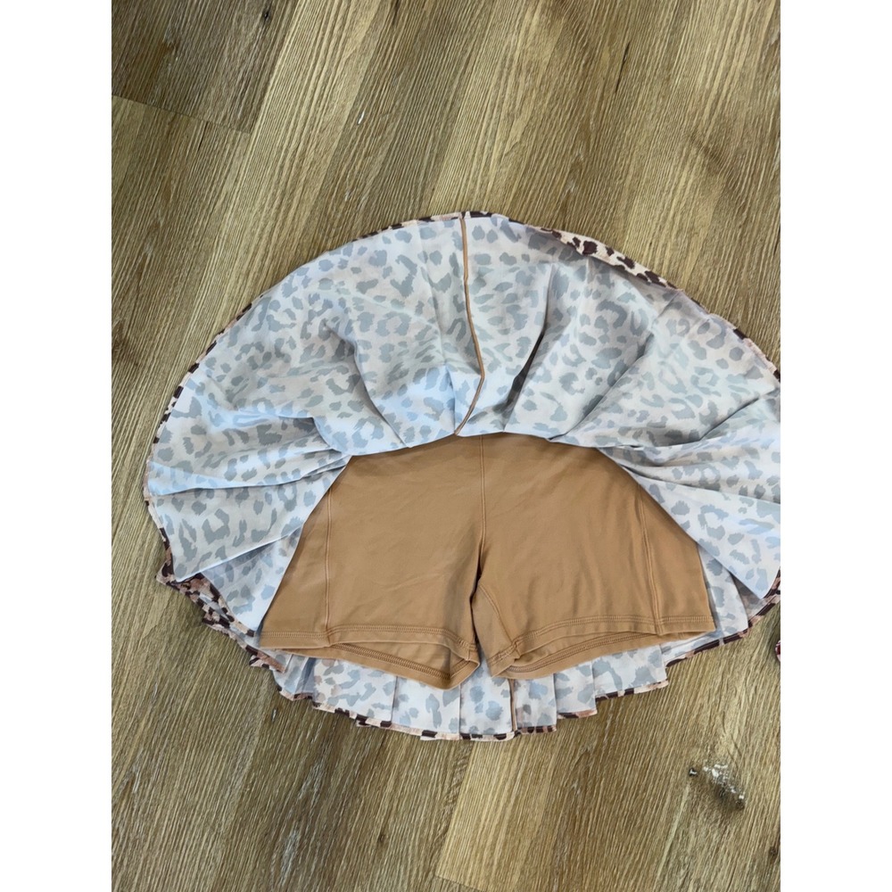 Aerie‎ OFFLINE Real Me Skort Shorts Bundle Festival Women M Pink Floral Leopard - Picture 11 of 15